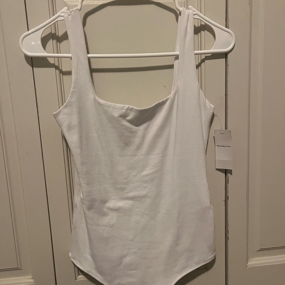 Abercrombie & Fitch White Bodysuit